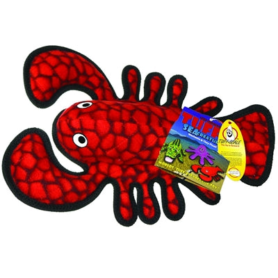 Tuffy lobster shop dog toy