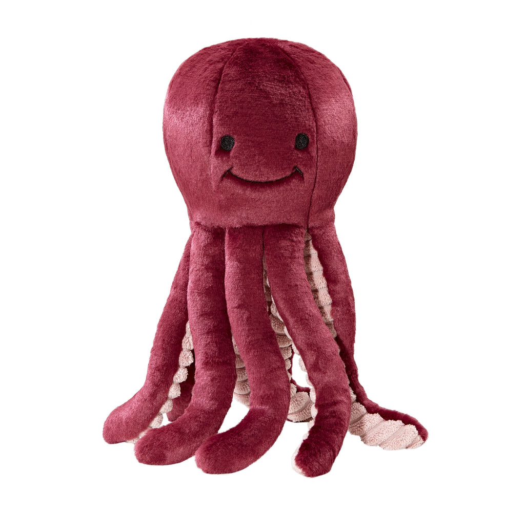 Fluff & Tuff Olympia Octopus | Plush Dog Toy | Scalawags Pet Boutique