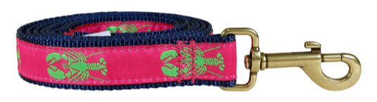 Pink/Green Lobster Dog Lead